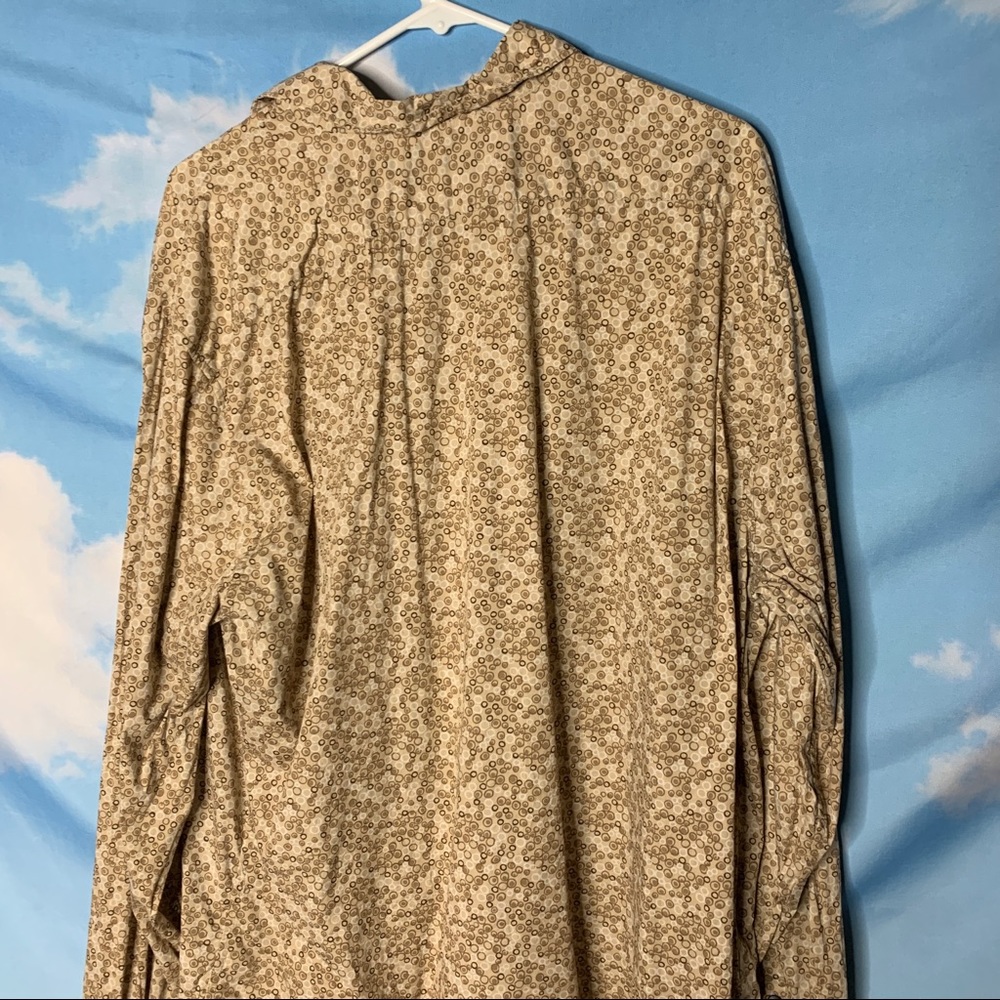 Structure- Light Brown Button Down Shirt - image 7